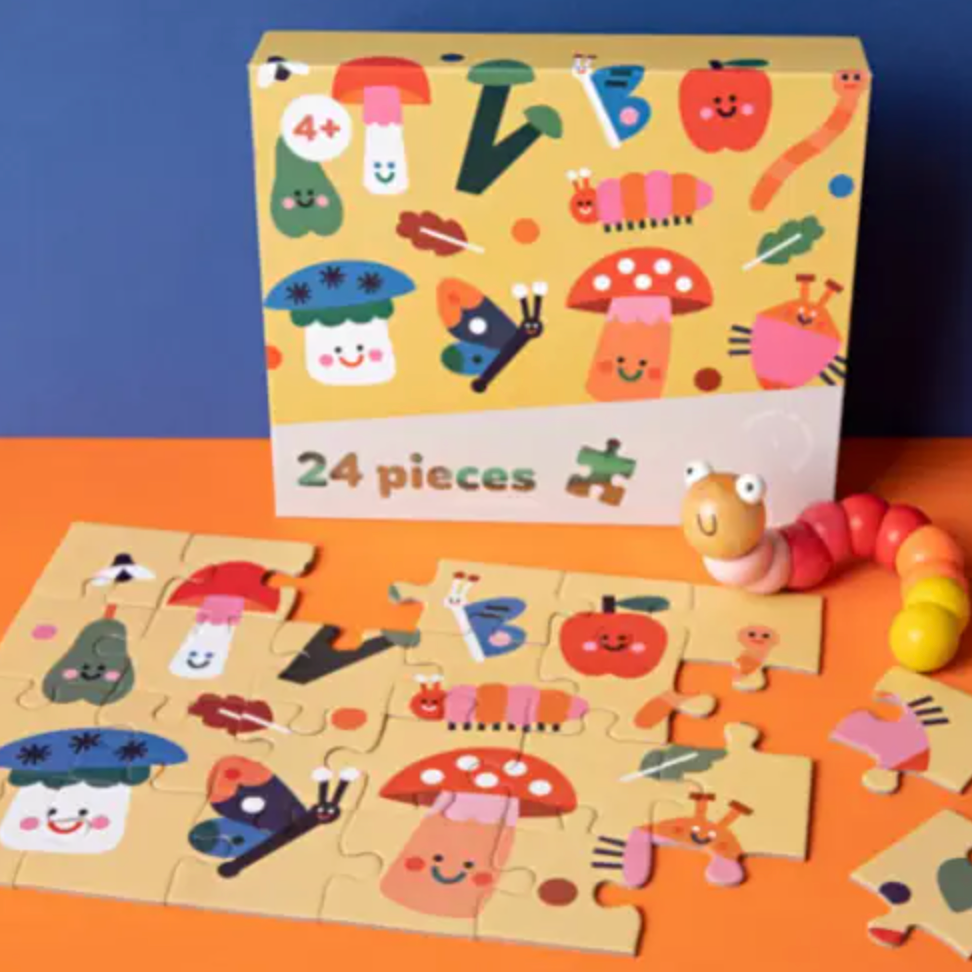 Jigsaw Puzzle: Creepy Crawlies - 24 Piece