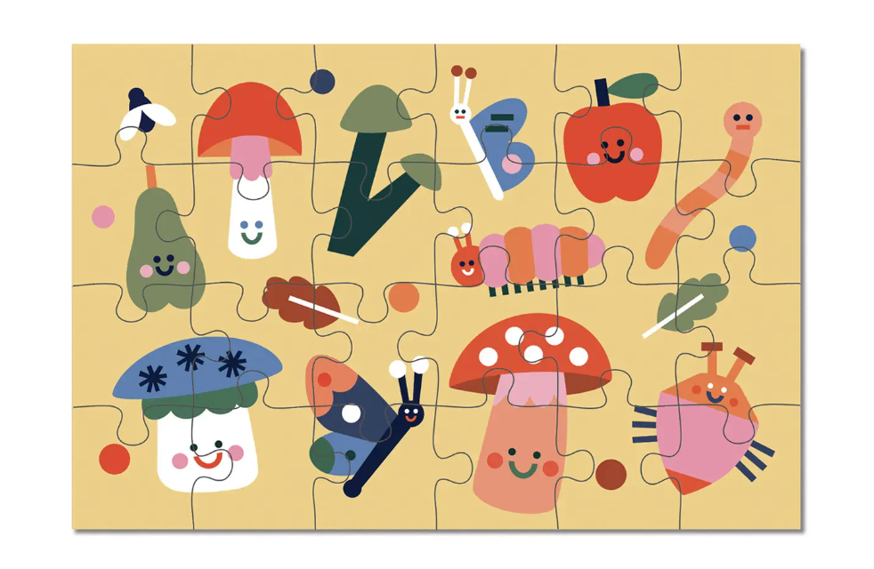 Jigsaw Puzzle: Creepy Crawlies - 24 Piece