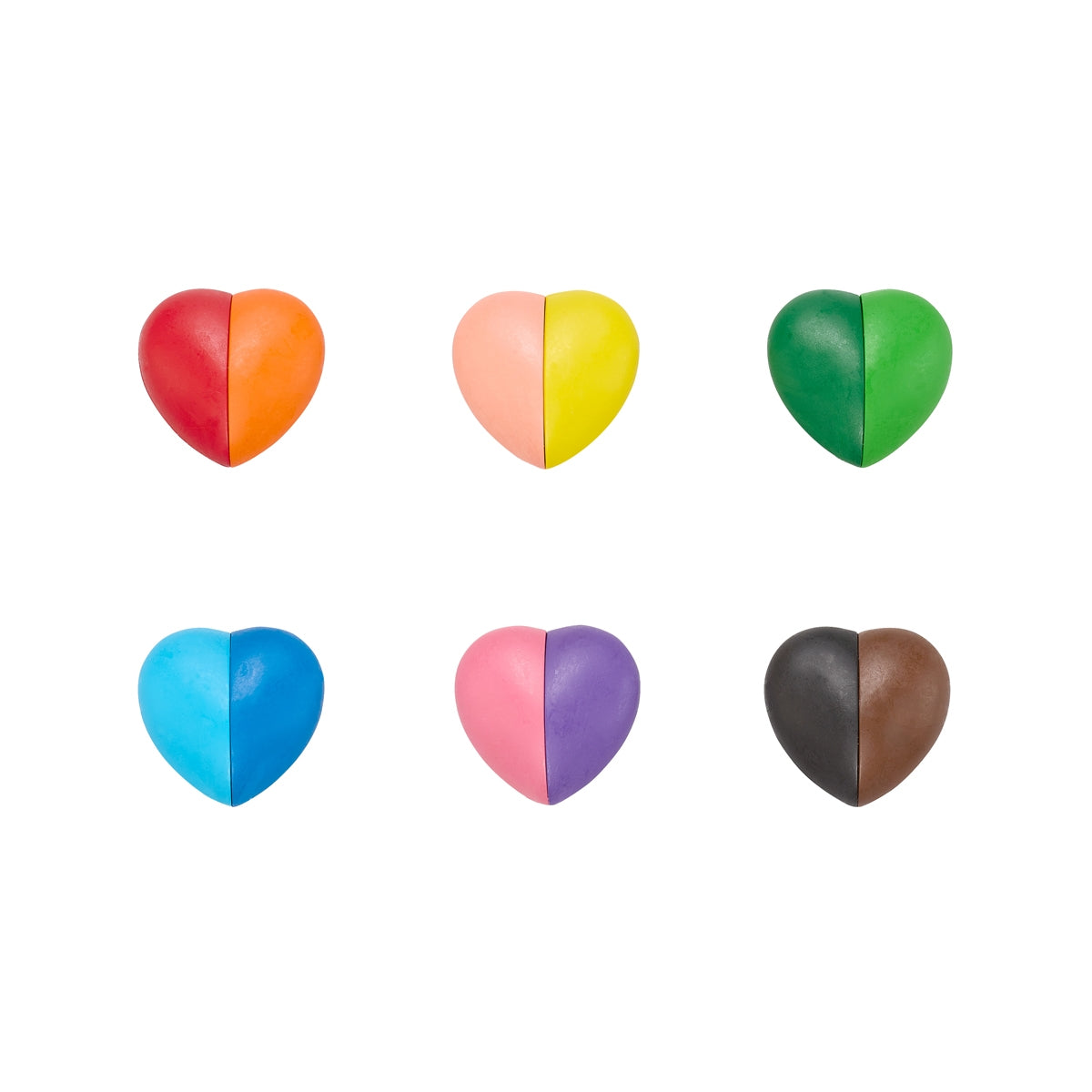 Heart Art Crayons