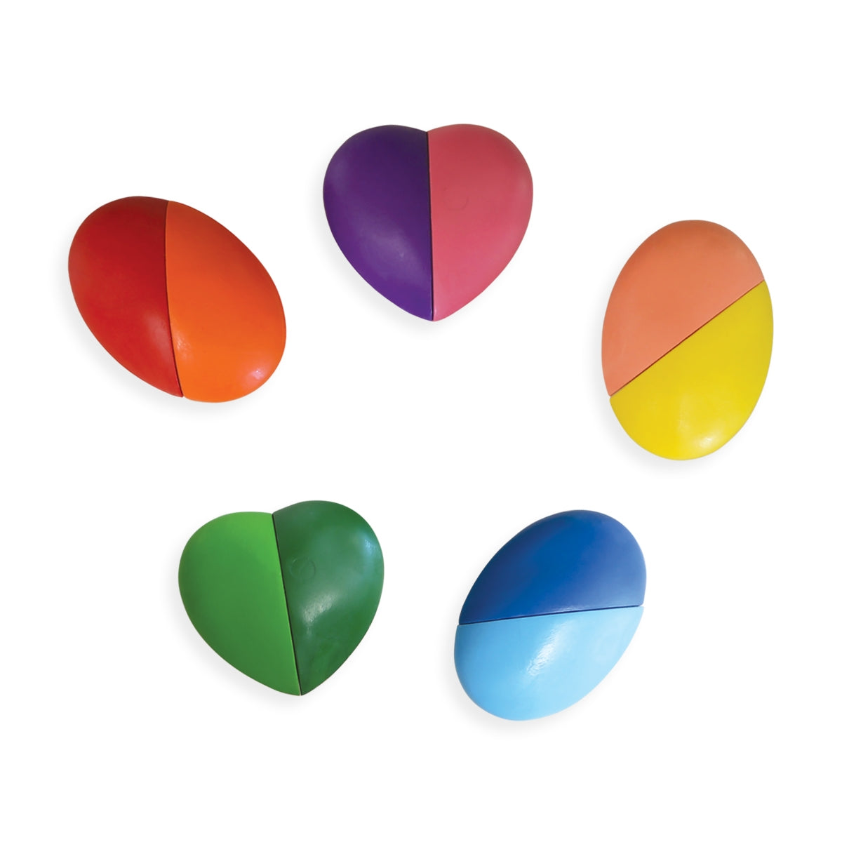 Heart Art Crayons