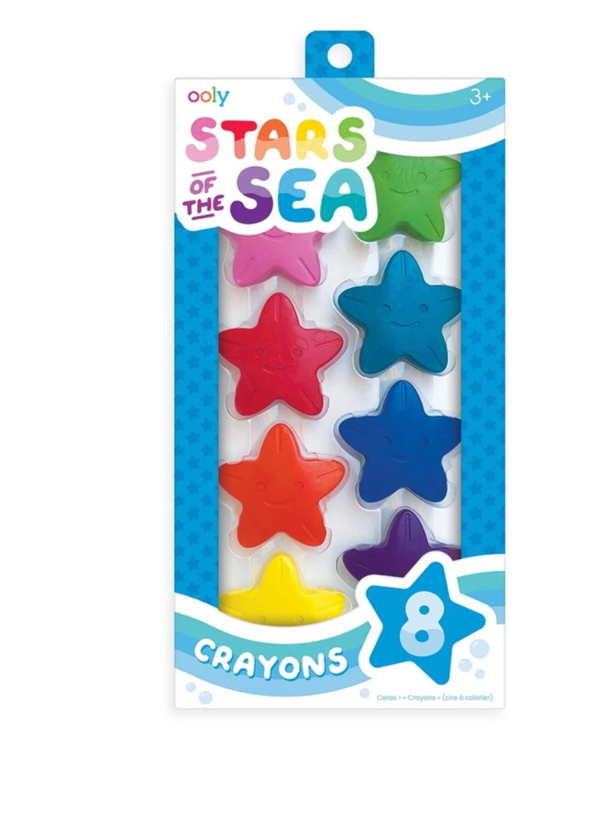 Starfish Crayons - Set of 8