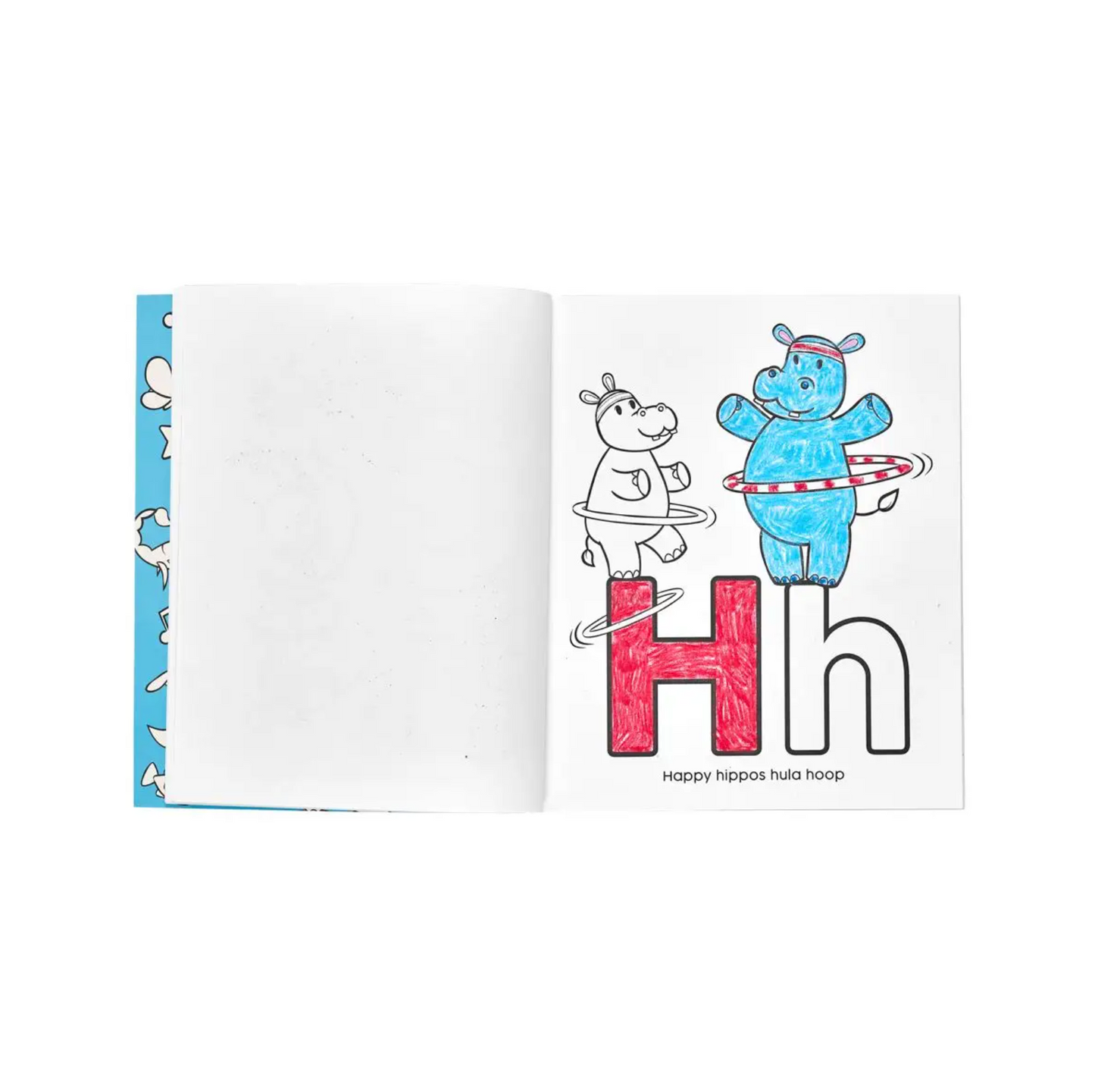 Toddler Coloring Book: ABC Amazing Animals