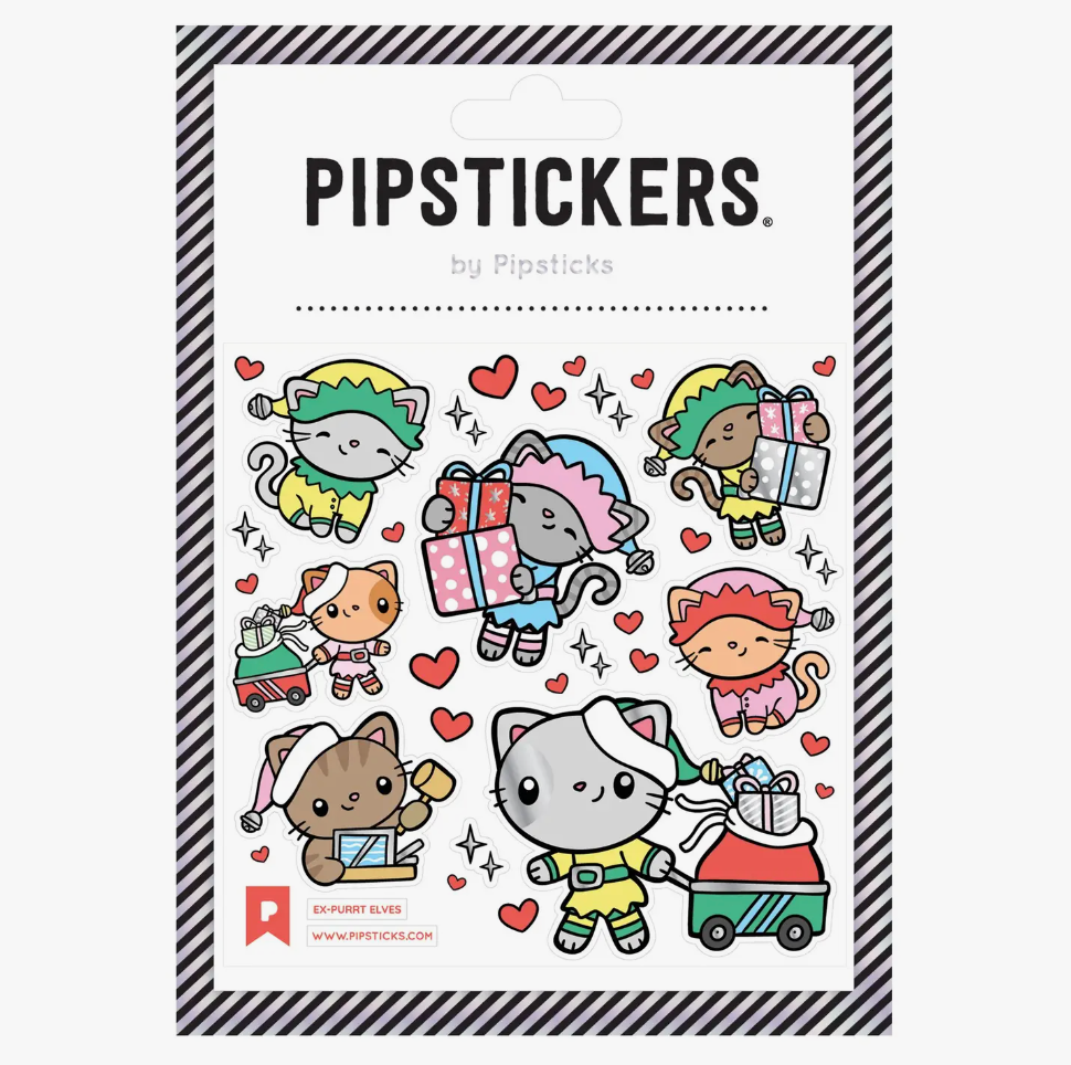 Cat Elves Sticker Sheet
