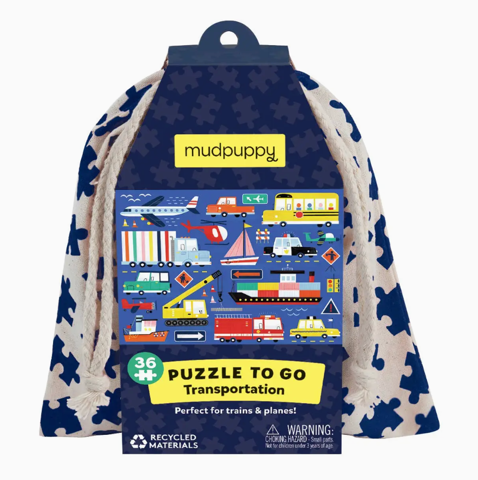 Puzzle To Go: Transportation - 36 piece