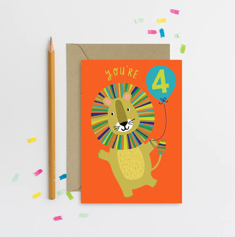 4th Birthday Lion