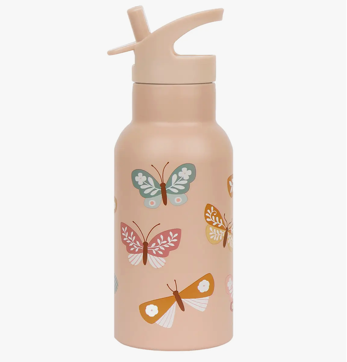 Stainless Steel Water Bottle: Butterflies