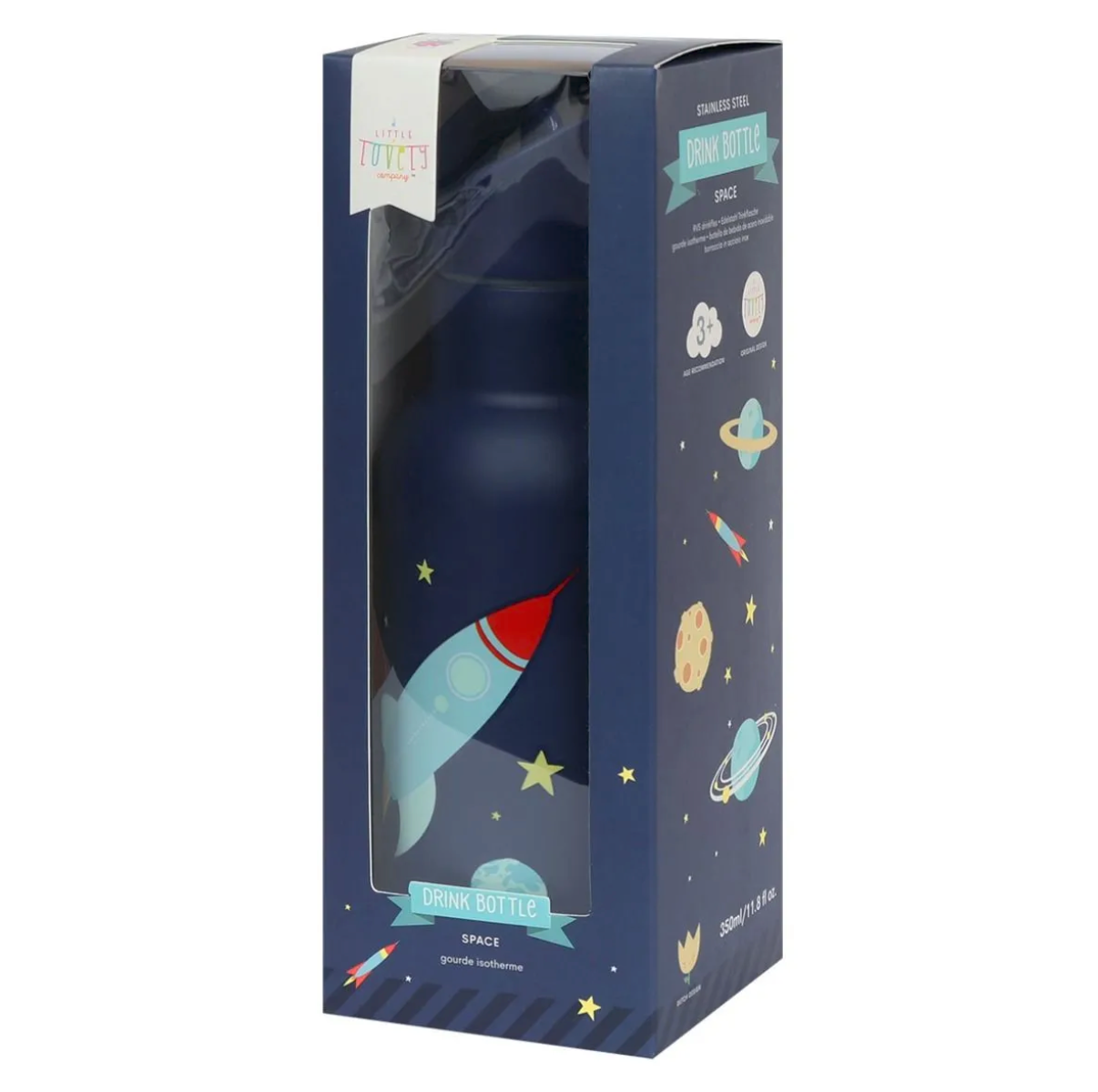 Stainless Steel Water Bottle: Space