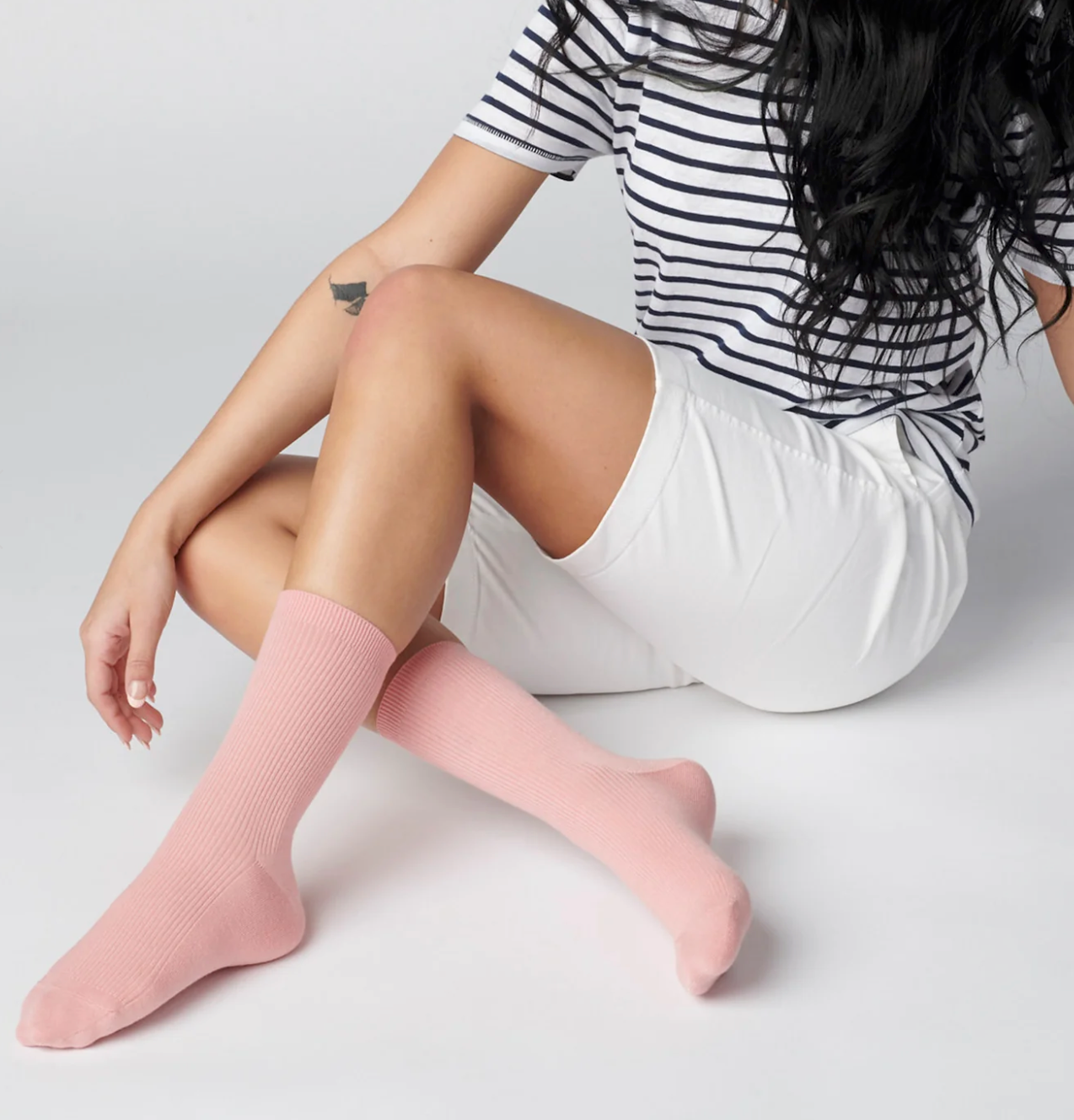 Blush Wool Socks