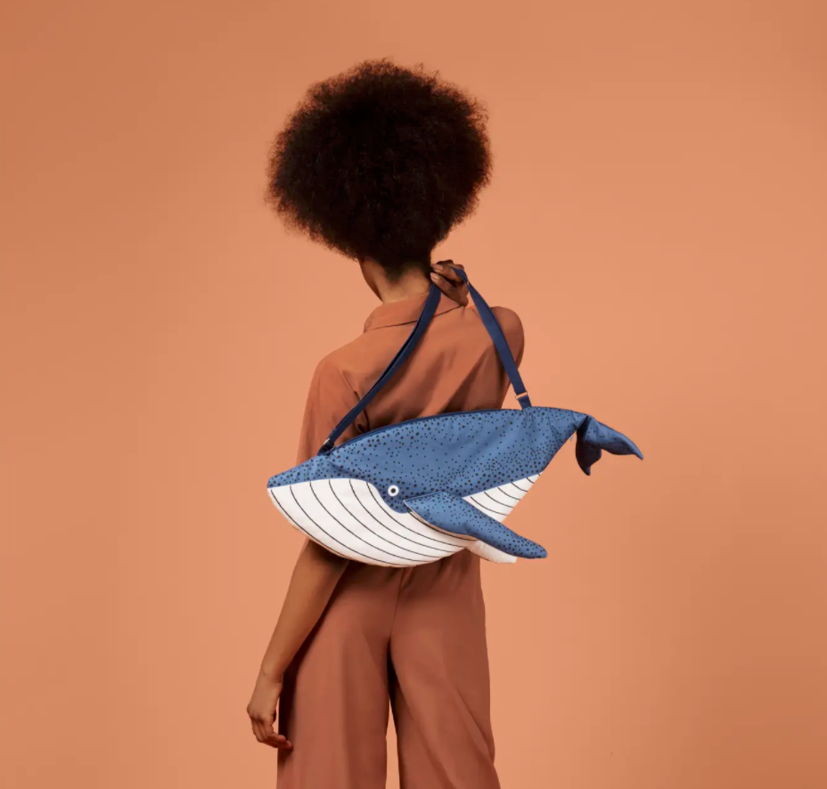Blue Whale Duffle Bag (waterproof)