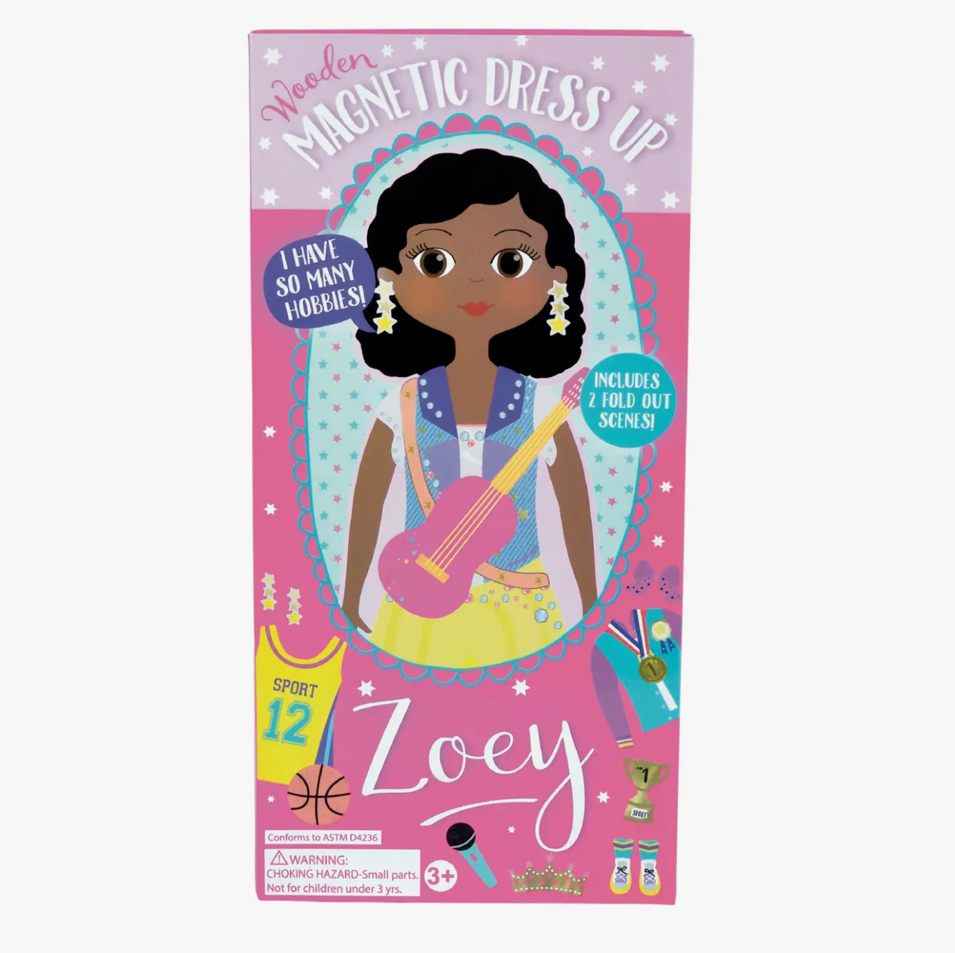 Magnetic Dress up Character: Zoey