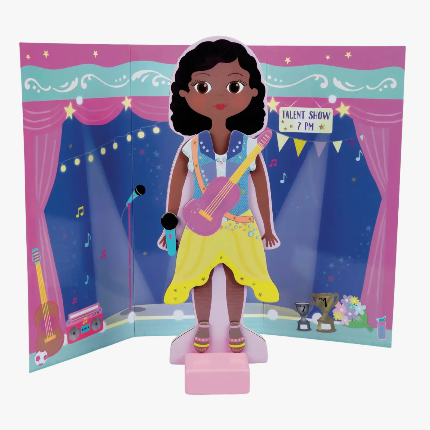 Magnetic Dress up Character: Zoey