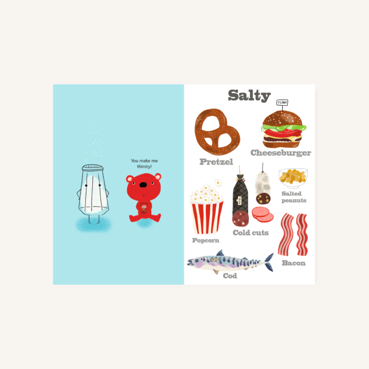 Mr. Bear's World of Food Board Book