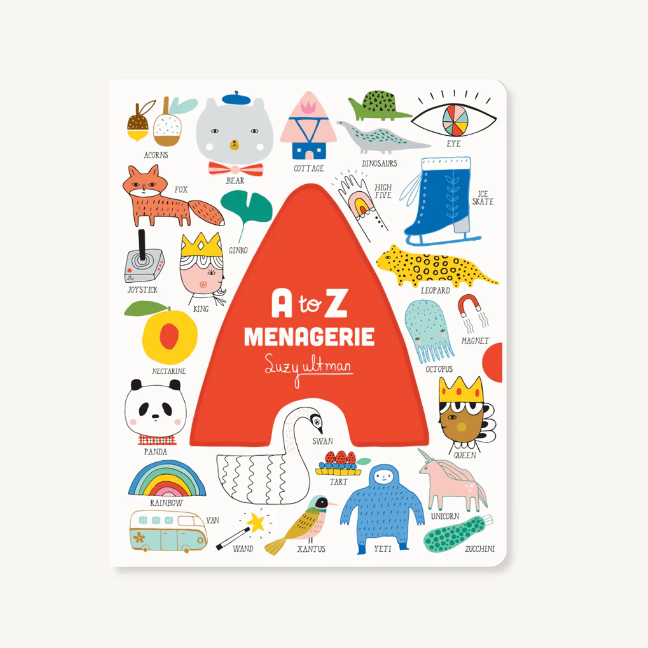 A to Z Menagerie Board Book