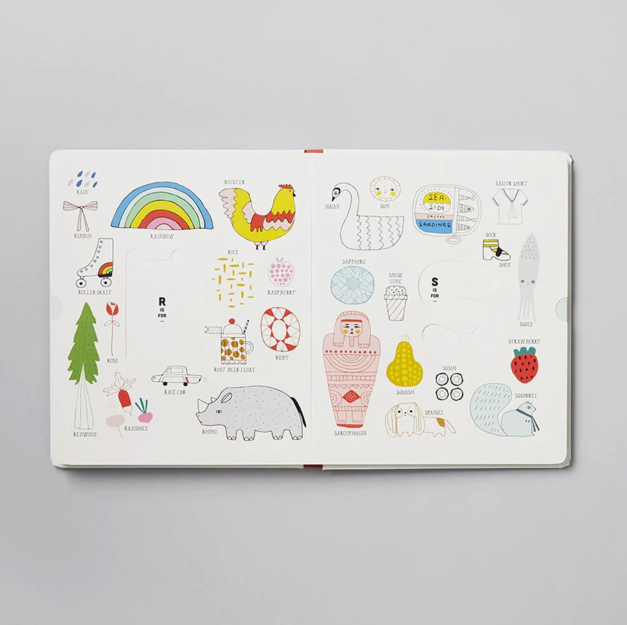 A to Z Menagerie Board Book