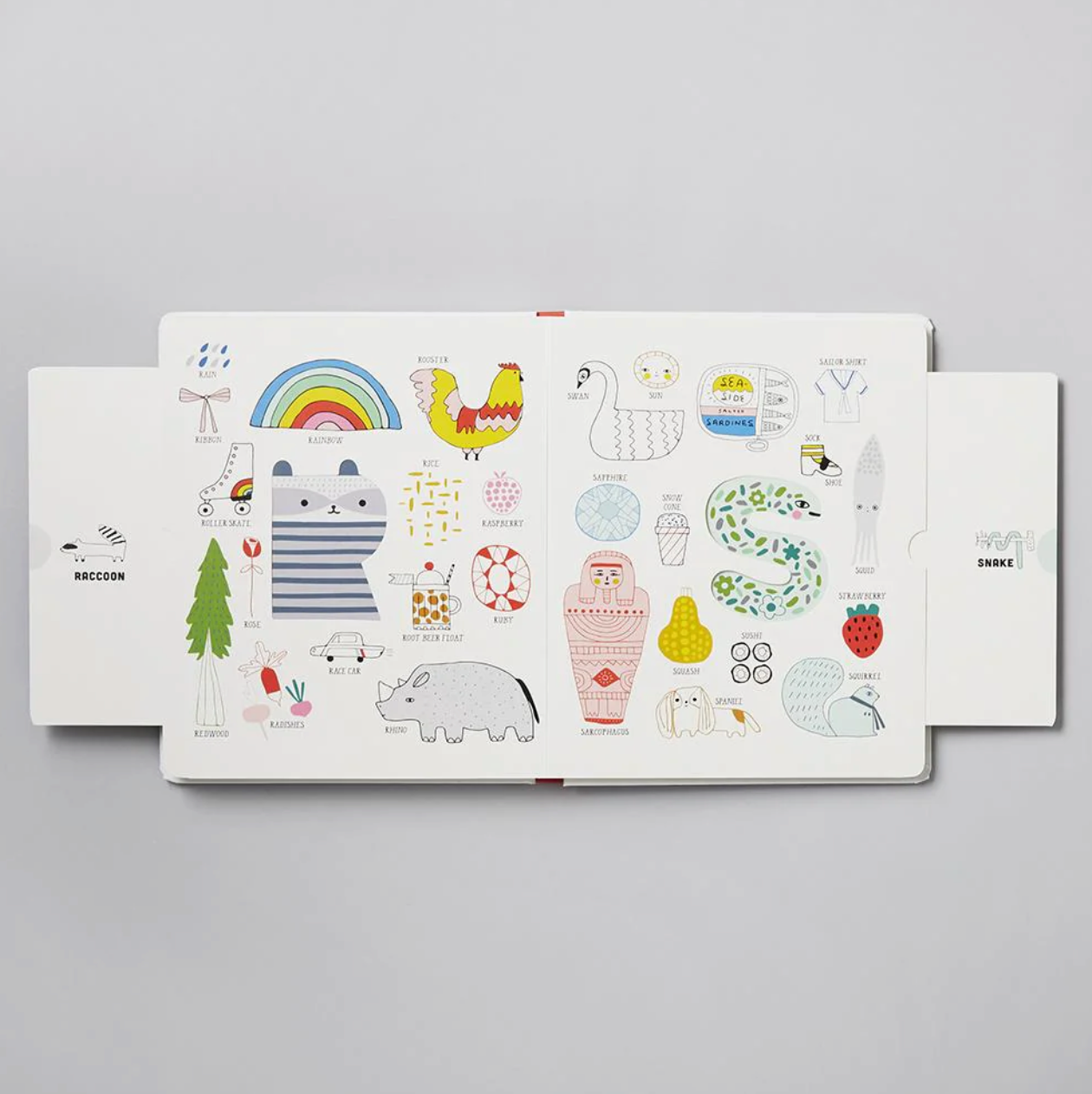 A to Z Menagerie Board Book
