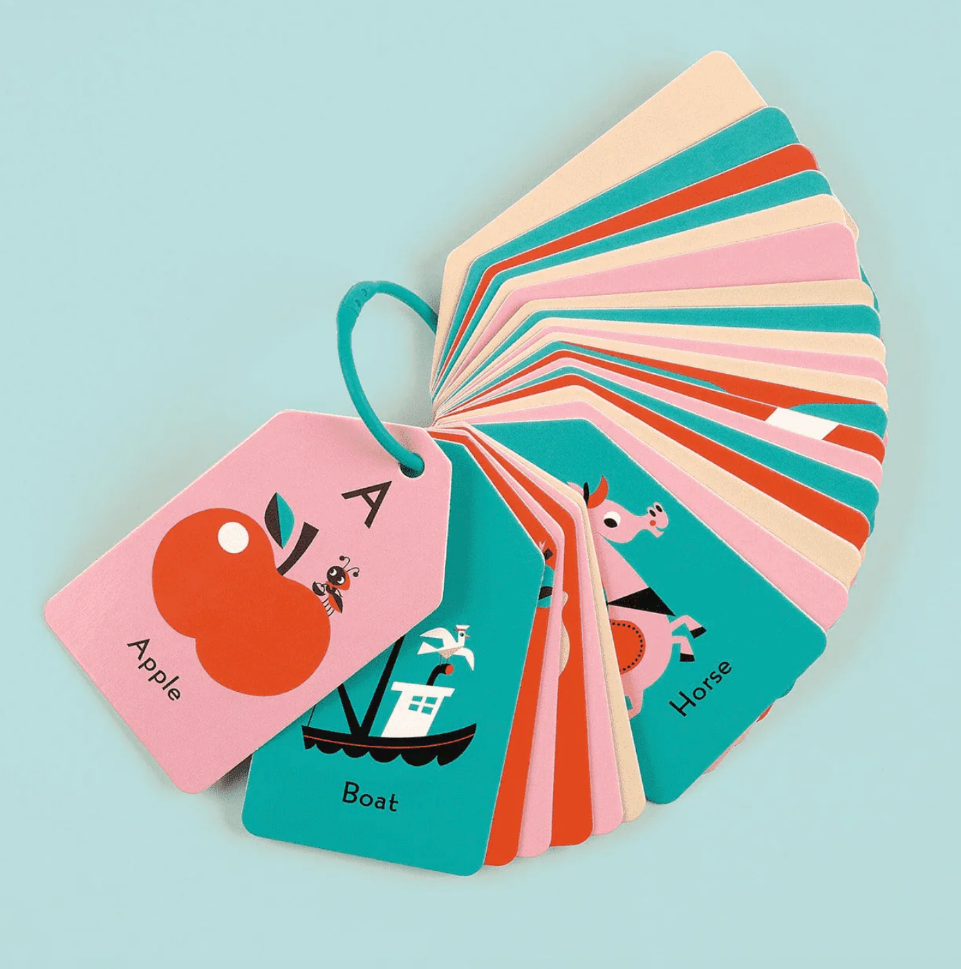 My ABCs Ring Flash Cards