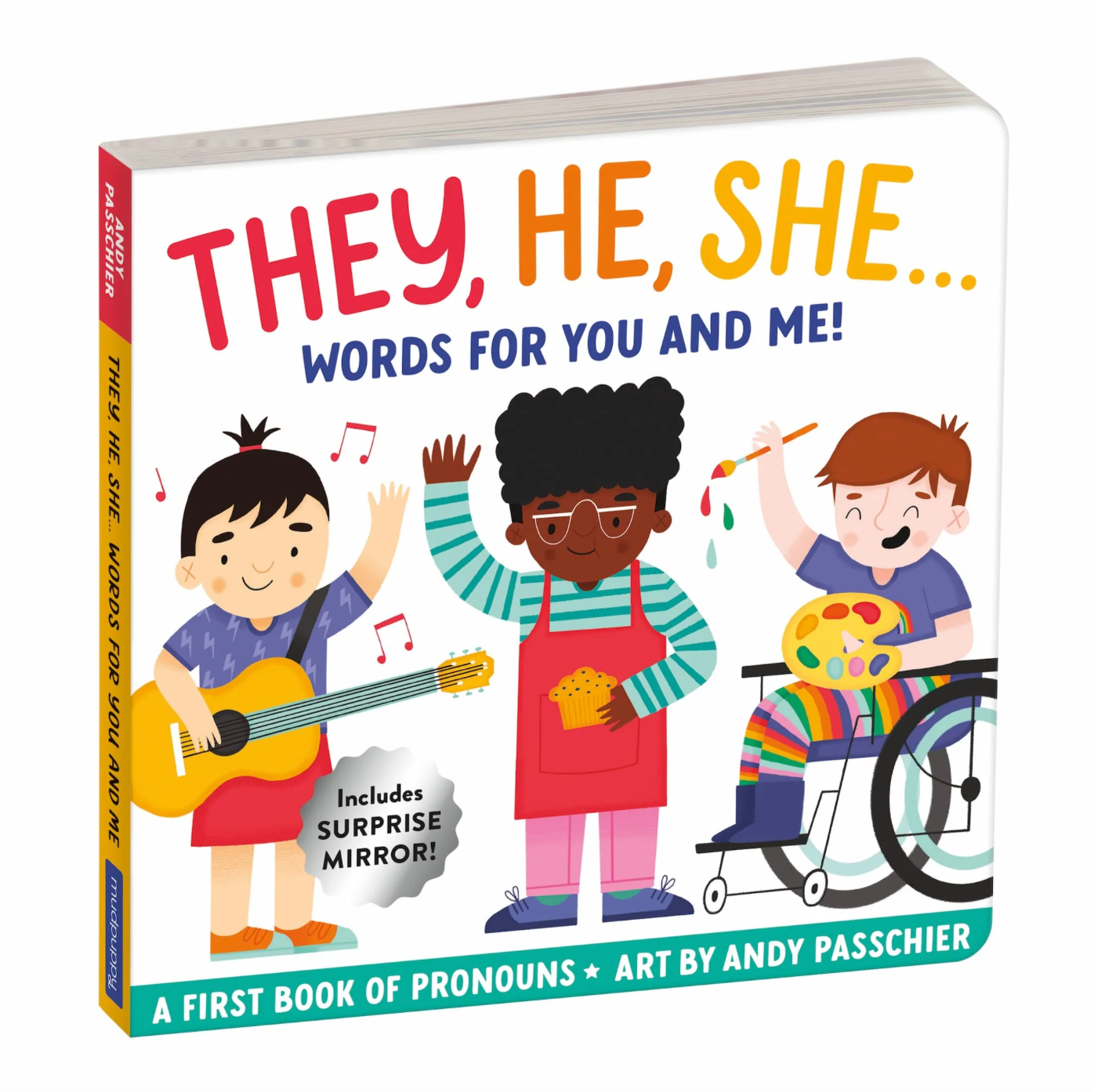 They, He, She: Words for You and Me Board Book