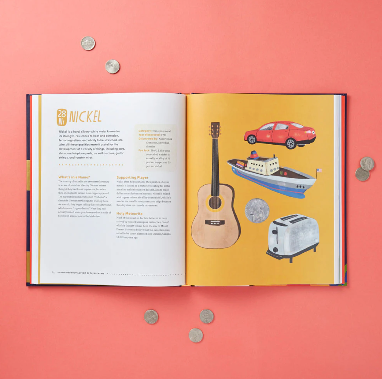 The Illustrated Encyclopedia of the Elements: The Powers, Uses, and Histories of Every Atom in the Universe