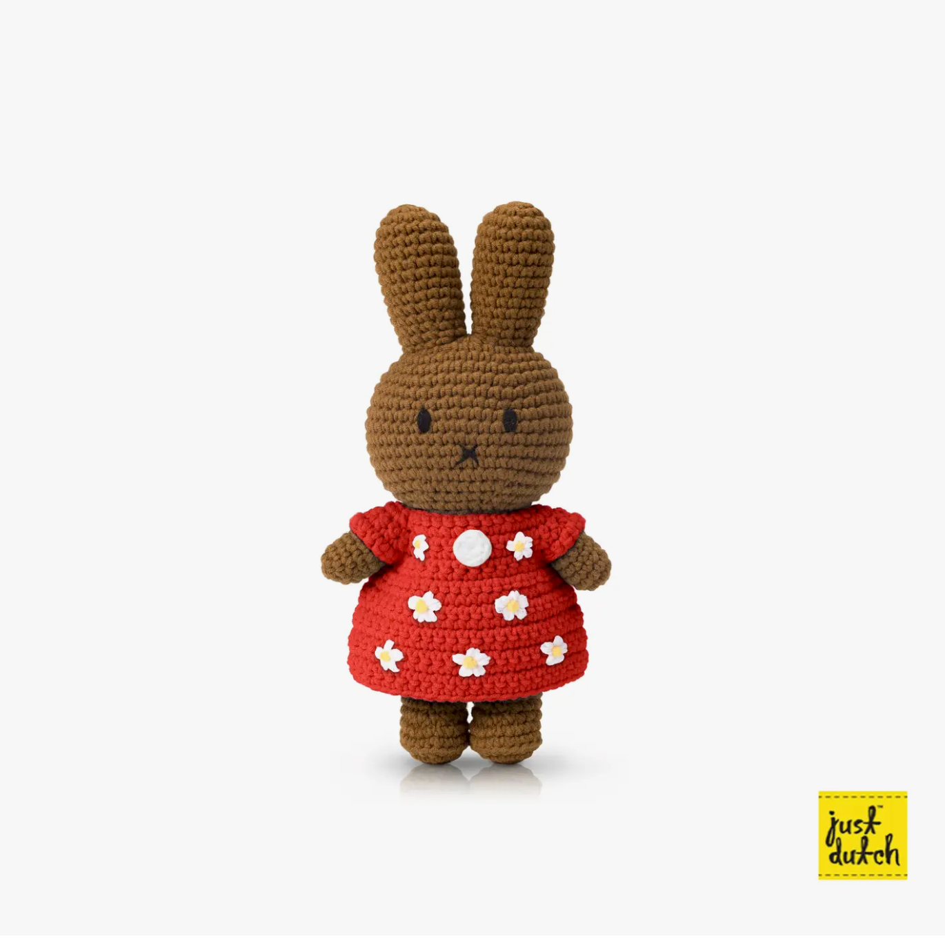 Melanie Bunny Soft Toy - Red Flower Dress