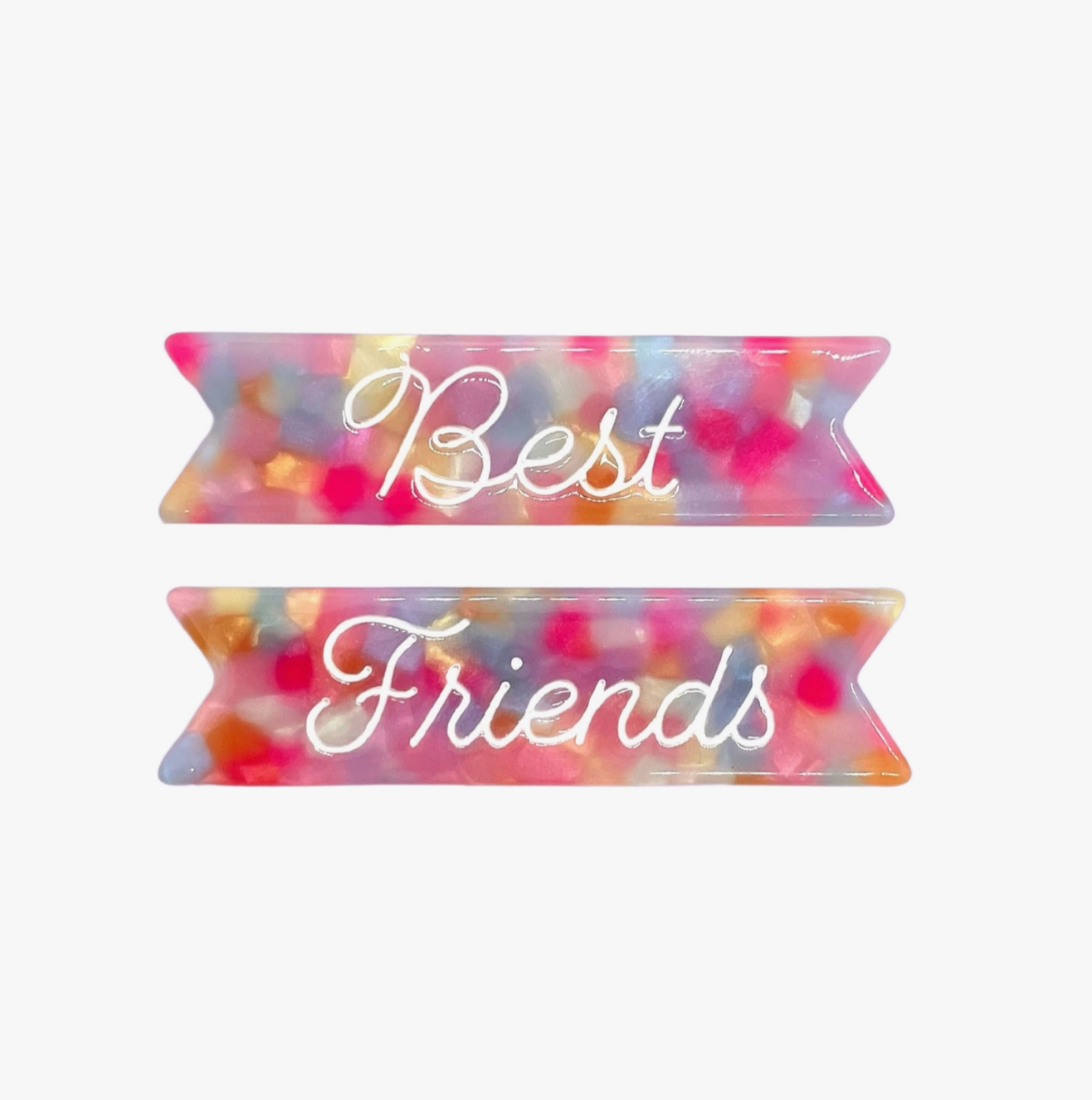 Best Friends Hair Clip Duo