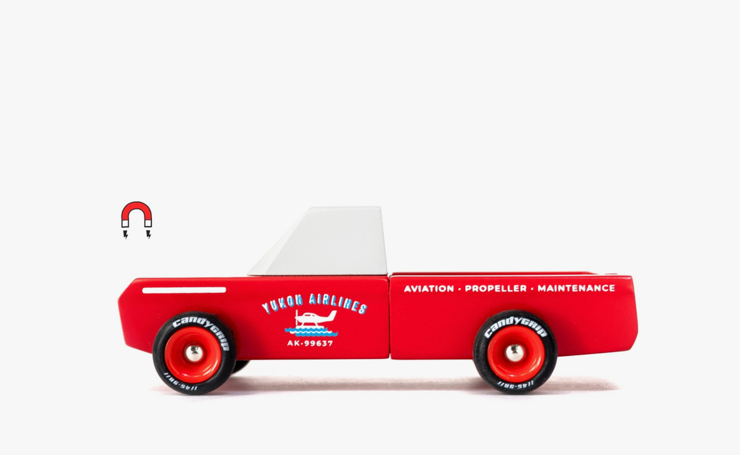 Red Longhorn Truck