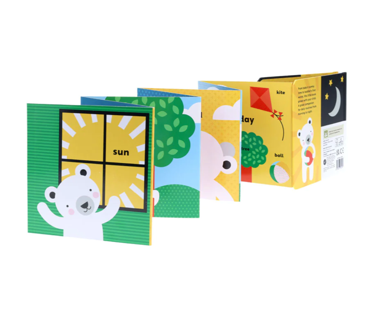 Day and Night: First Words Accordion Book