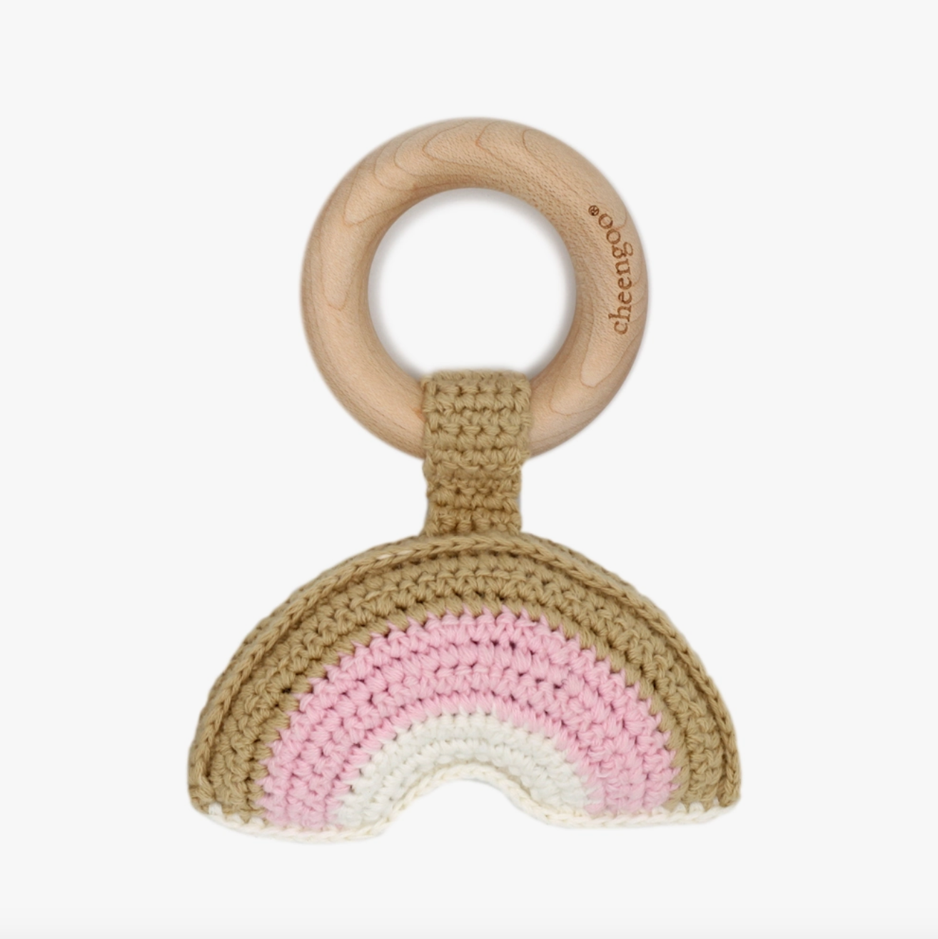 Rainbow Rattle - Pink