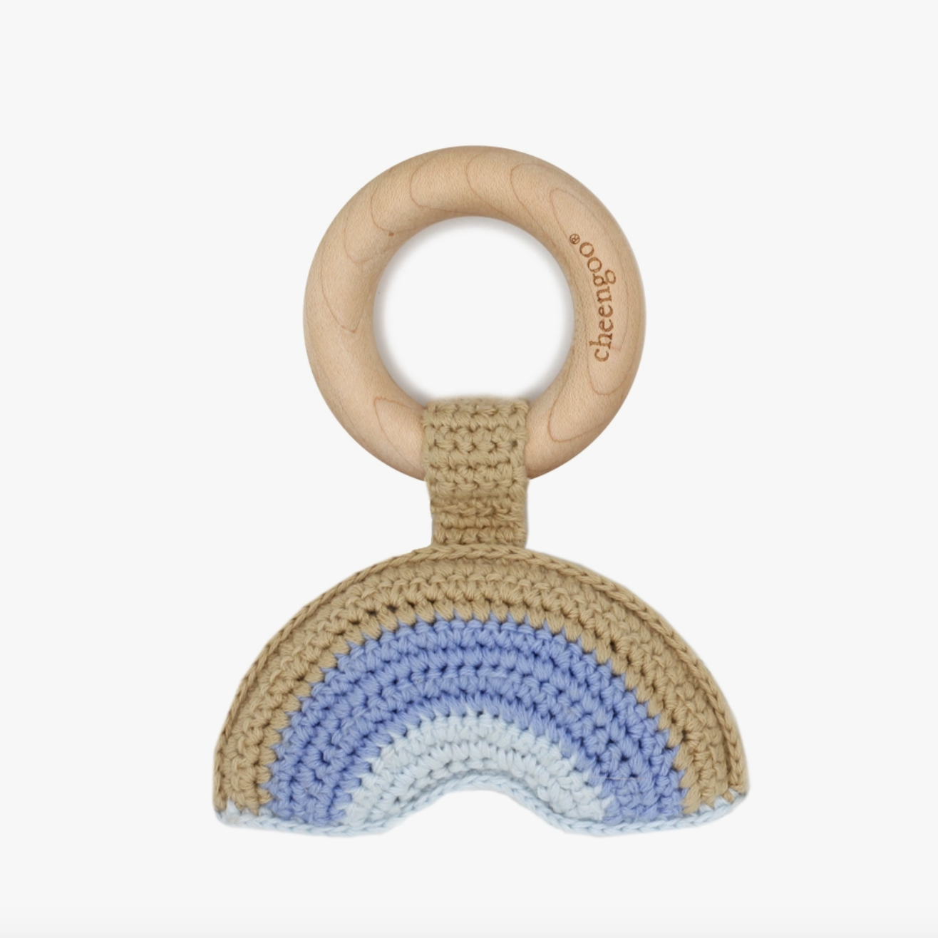 Rainbow Rattle - Blue