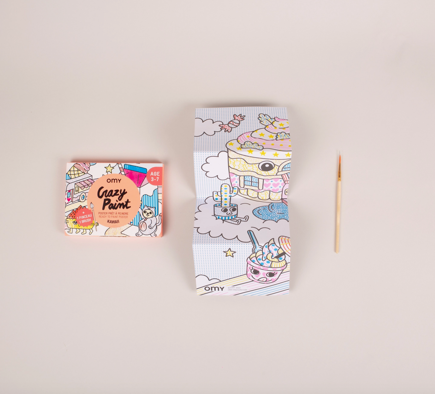 Pocket Paint Poster - Kawaii