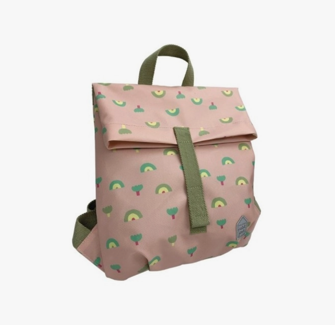 Mini Rainbows and Flowers Messenger Backpack
