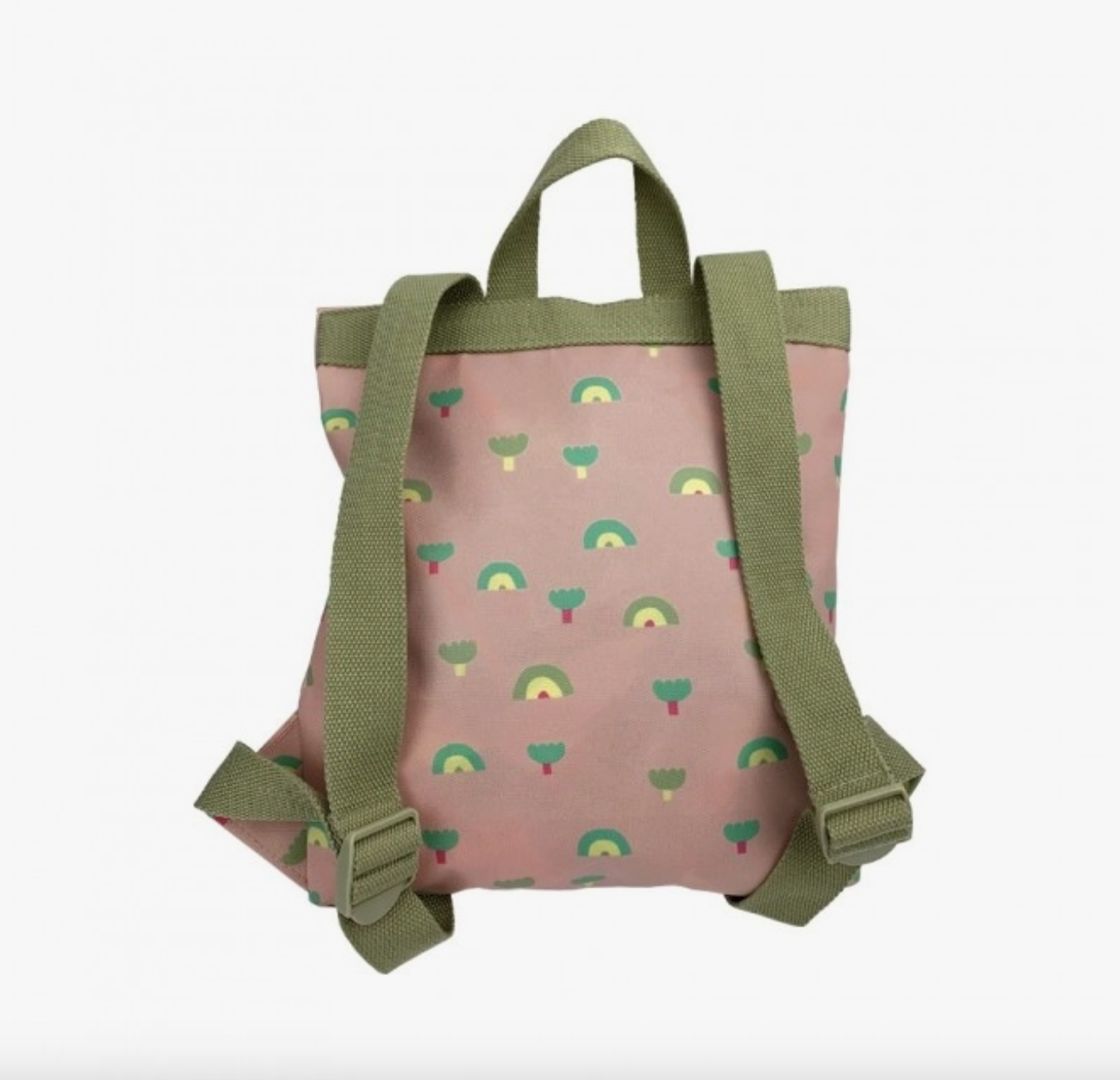 Mini Rainbows and Flowers Messenger Backpack