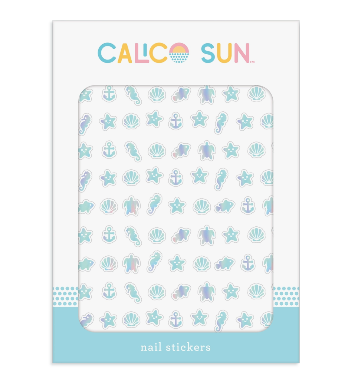 Undersea Nail Stickers - 2 Sheets