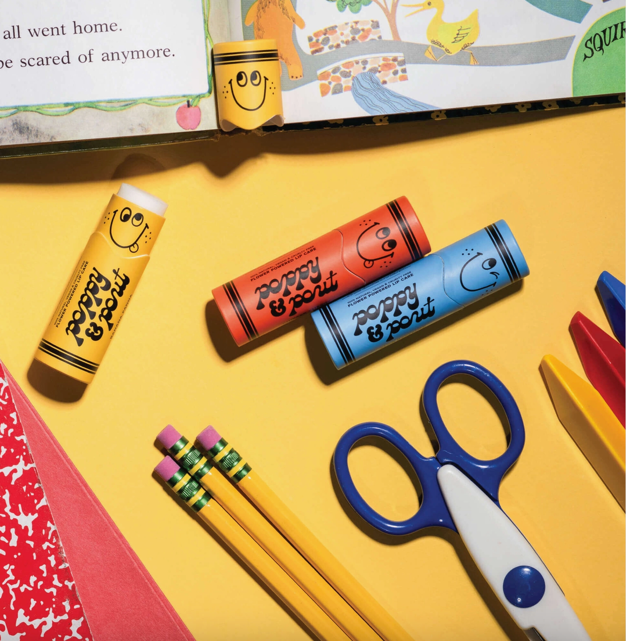 Lil Poppies Lip Balm - Banana Fanna