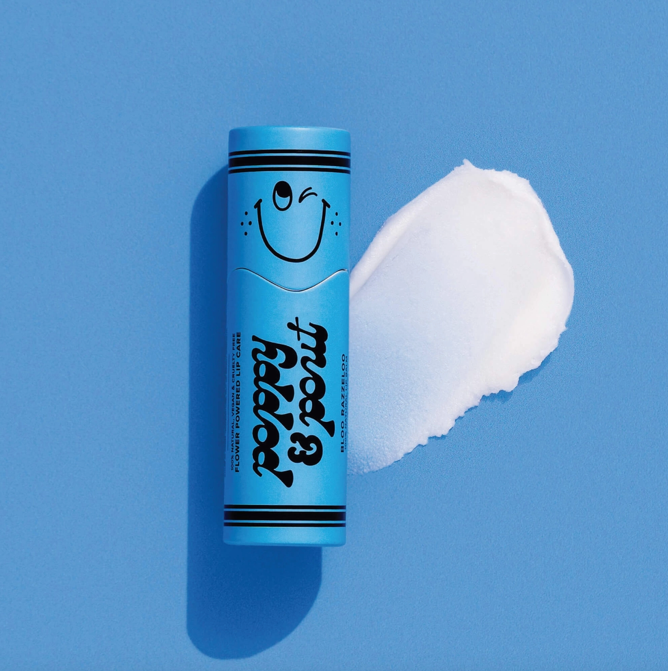 Lil Poppies Lip Balm - Bloo Razzeloo