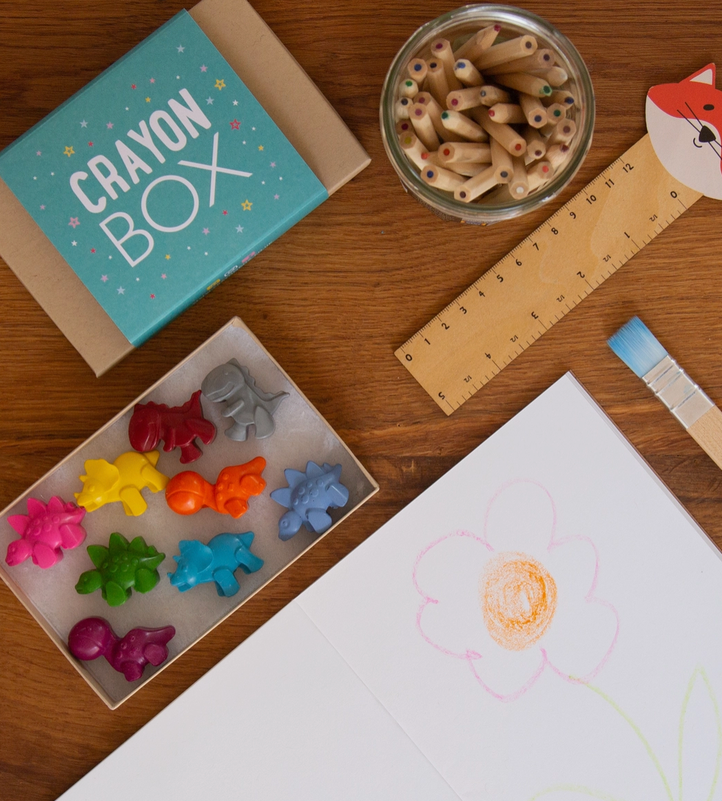 Handmade Crayons - Dinosaur