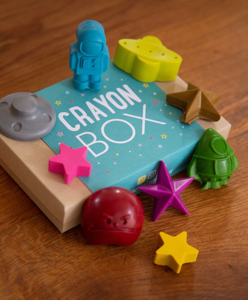 Handmade Crayons - Space