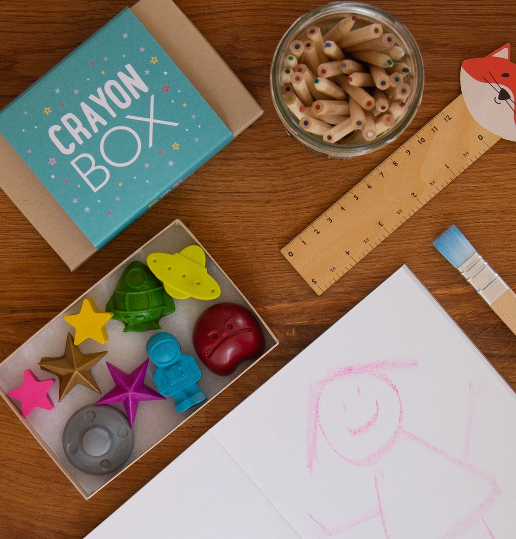 Handmade Crayons - Space