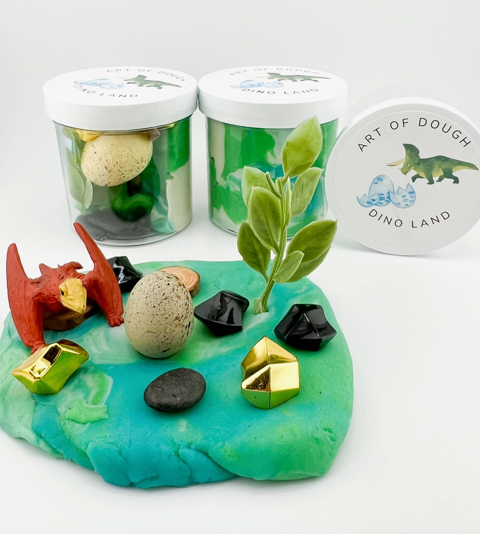 Dinosaur Land Sensory Jar