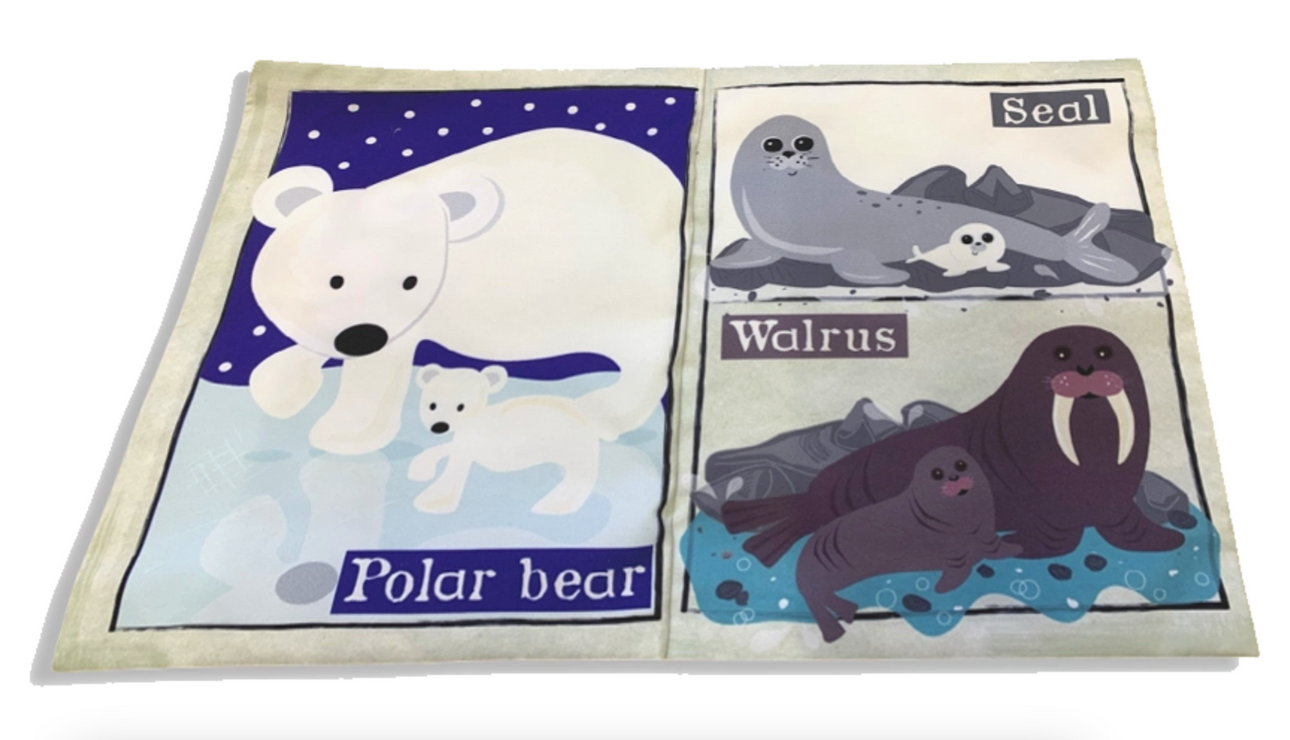 Nursery Times Crinkly Newspaper: Arctic Animals