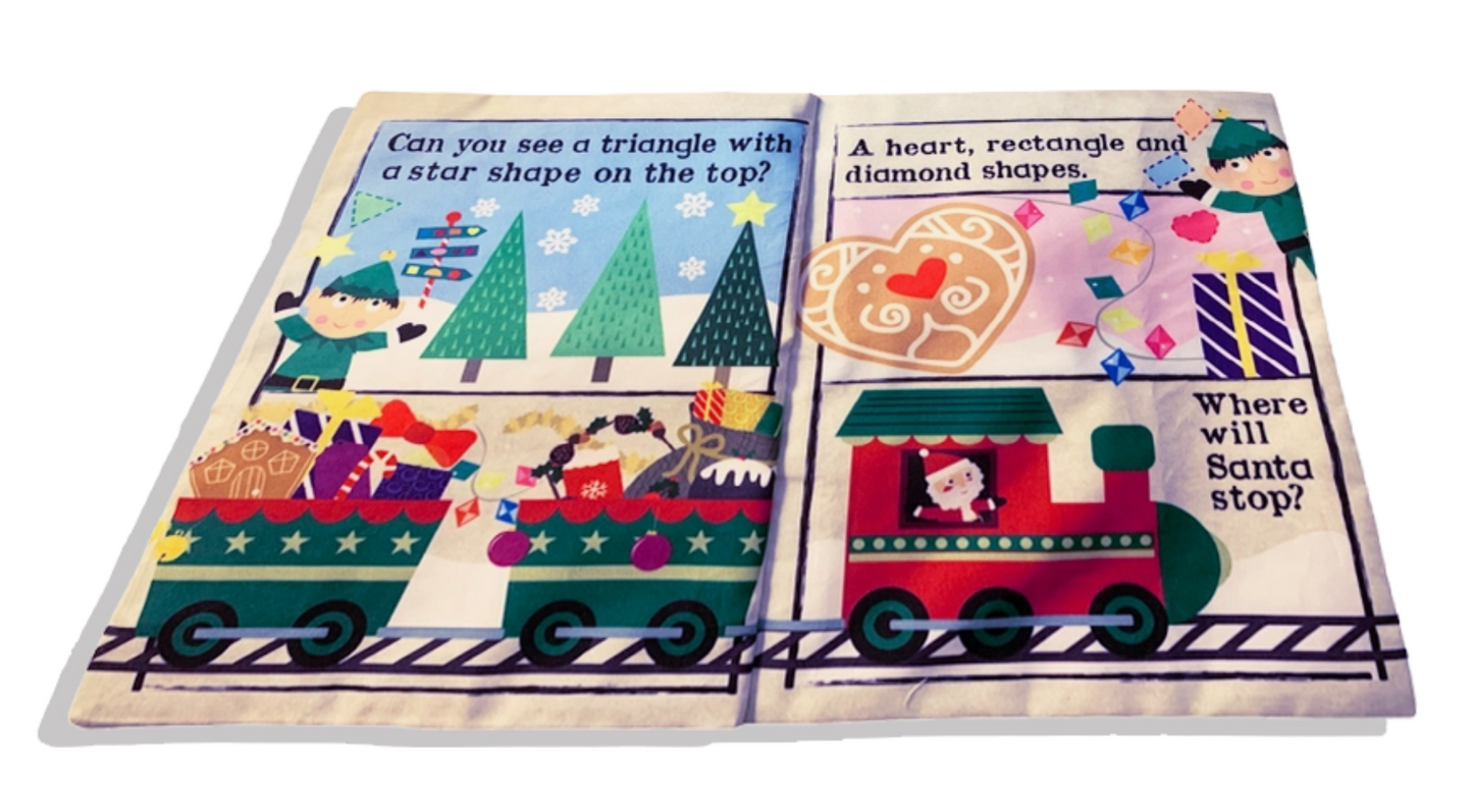 Nursery Times Crinkly Newspaper: Christmas Shapes