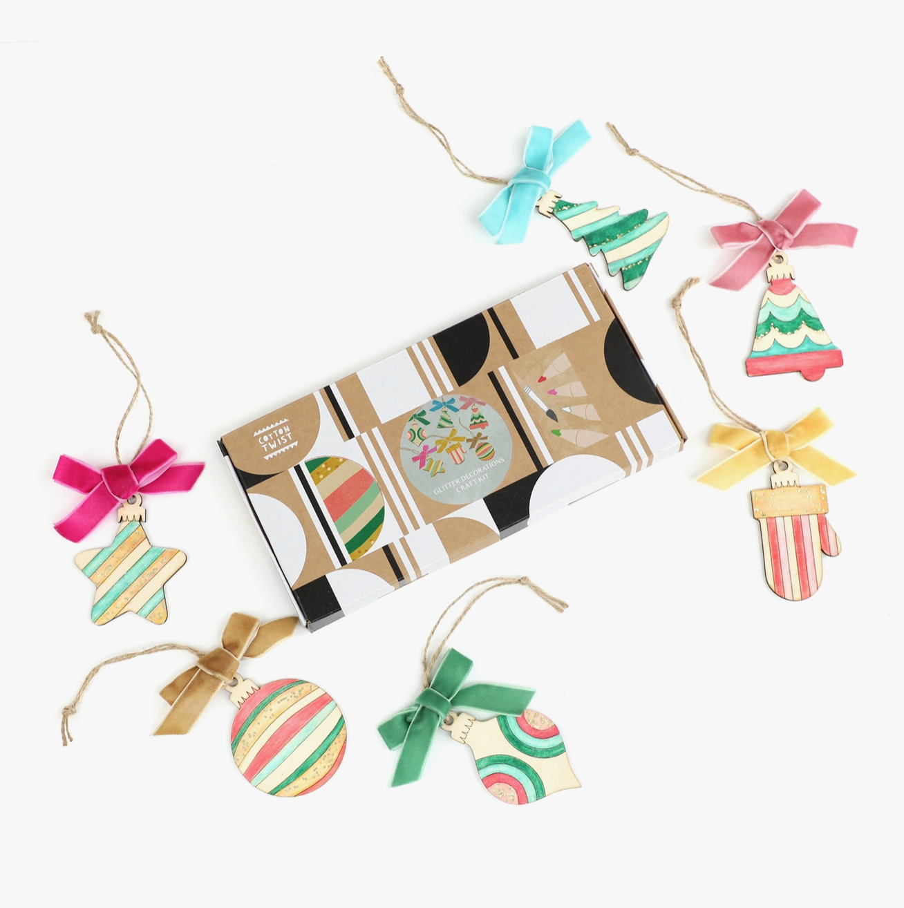 Glitter Decorations Kit