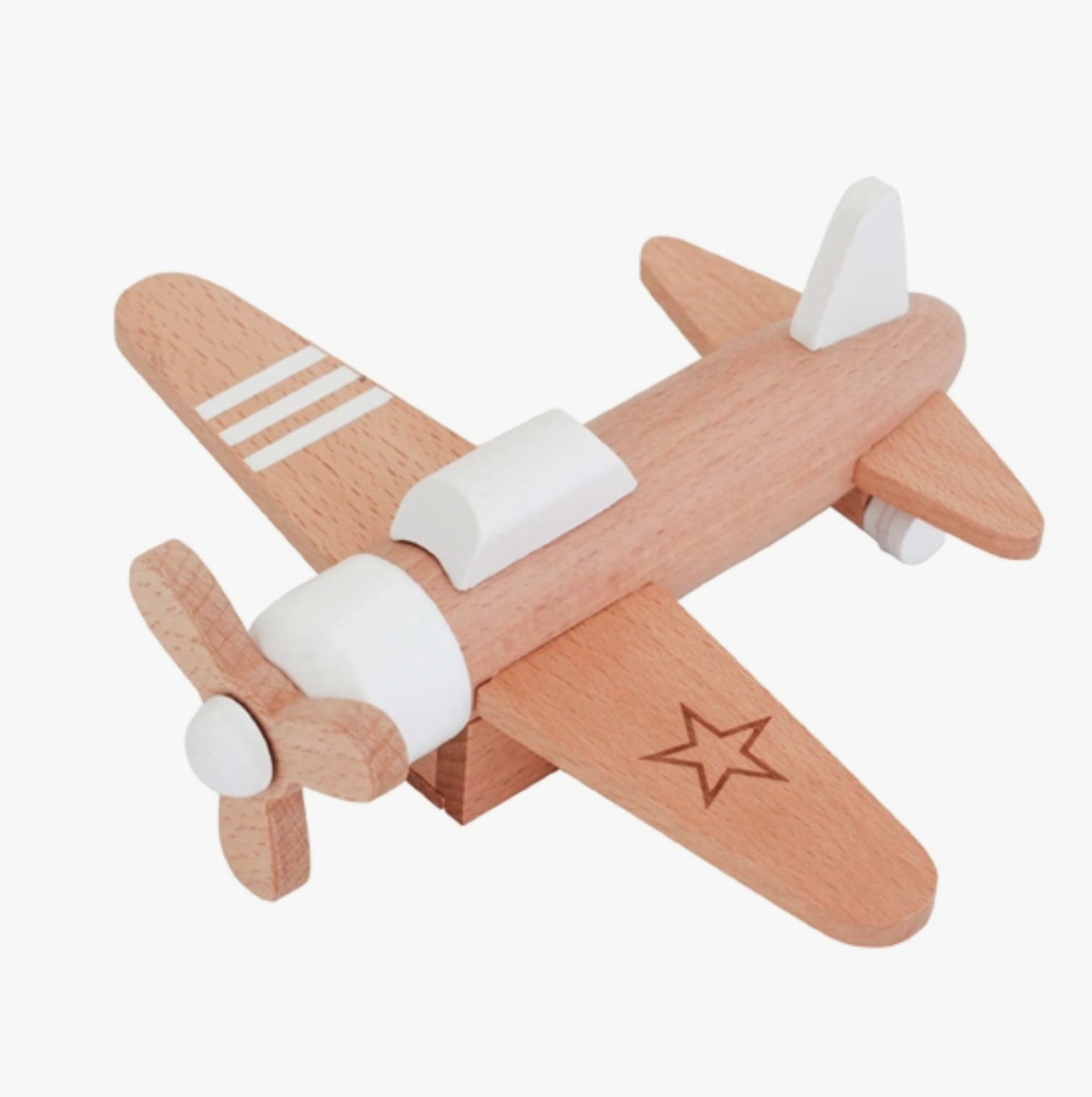 Pull-back Propeller Plane