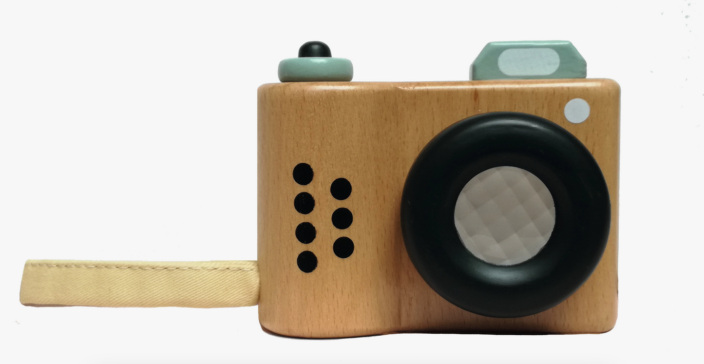 Pretend Play Wooden Camera