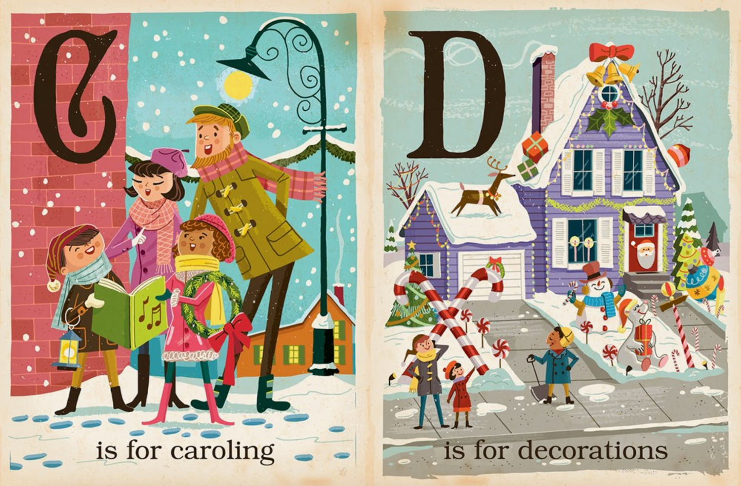 S Is For Santa Board Book