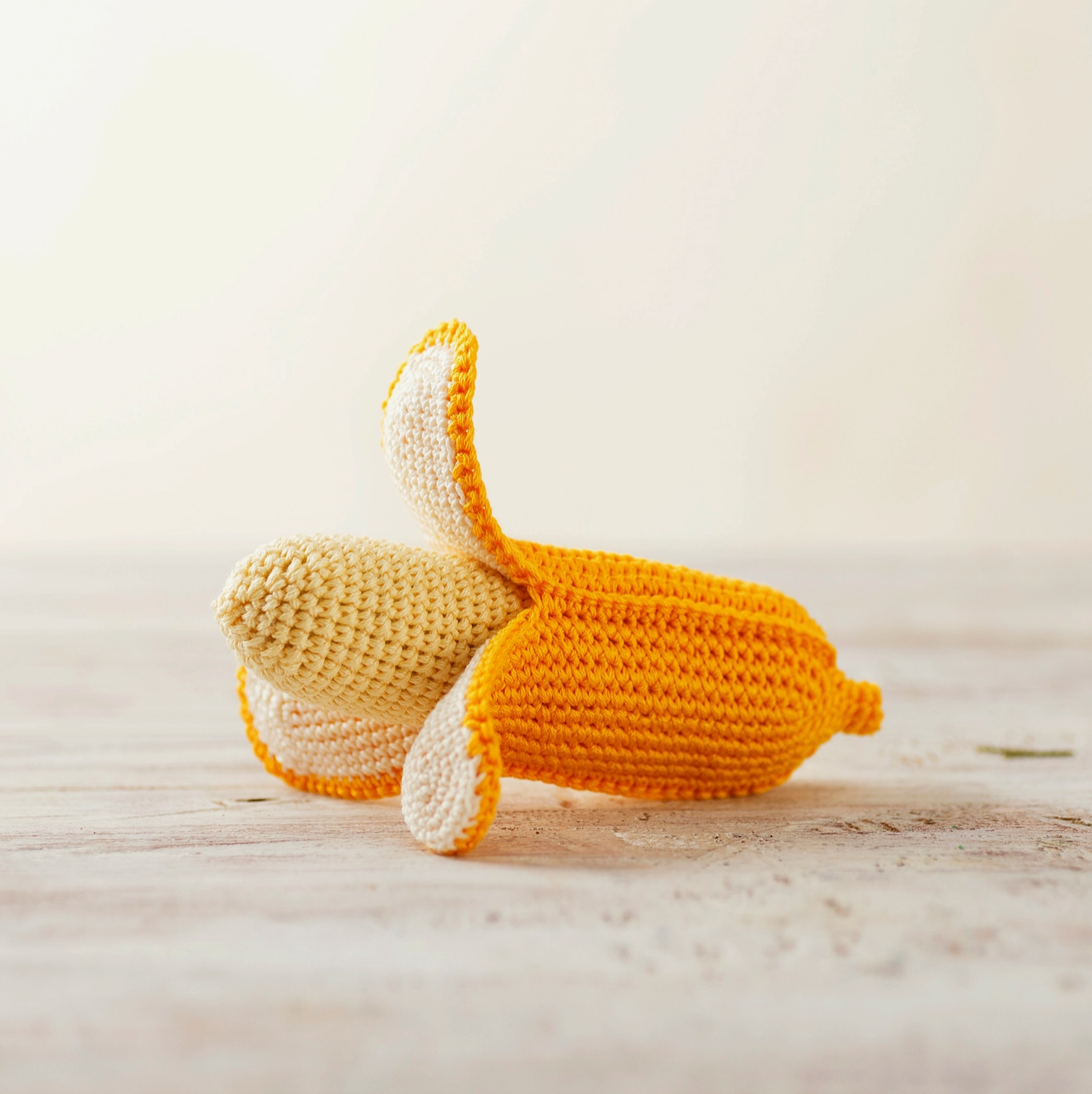 Crochet Play Food: Banana