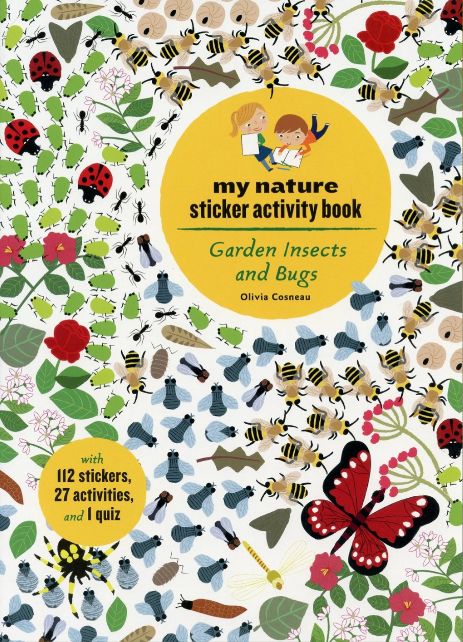 Sticker Activity Book: Garden Insects and Bugs