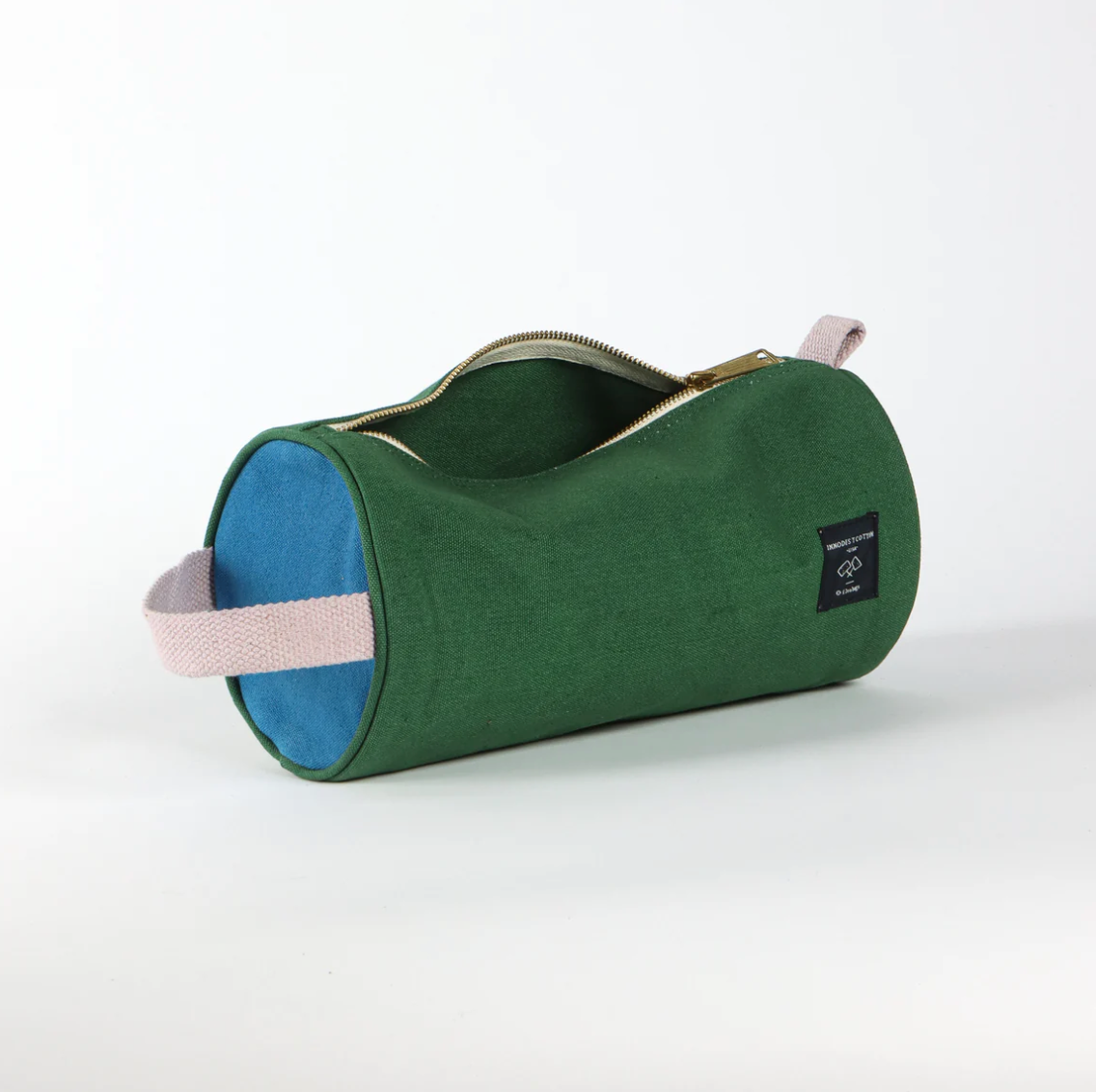 Mini Duffel Bag: Pine + Ocean