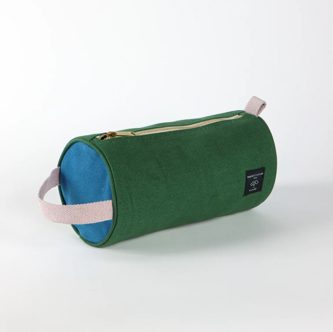 Mini Duffel Bag: Pine + Ocean