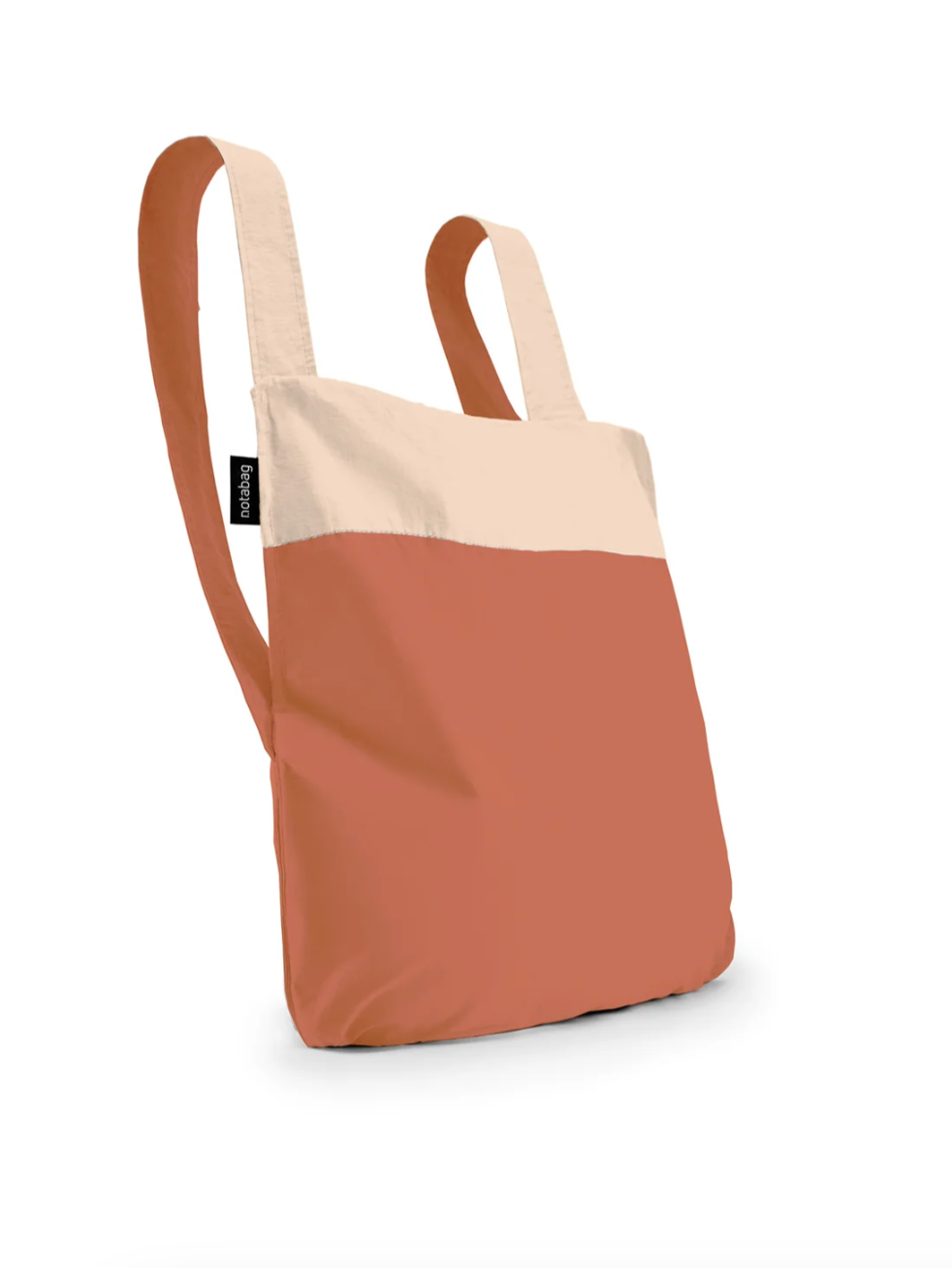 Tote + Backpack: Sand and Terracotta