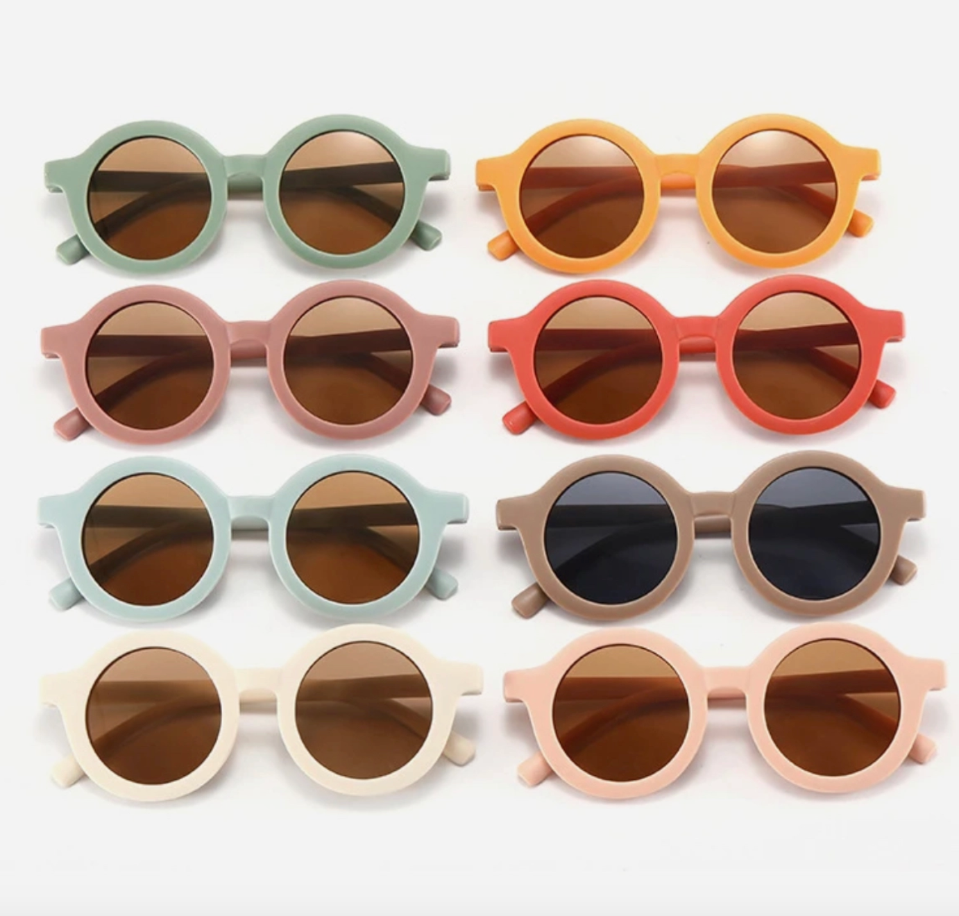 Mustard Retro Sunglasses